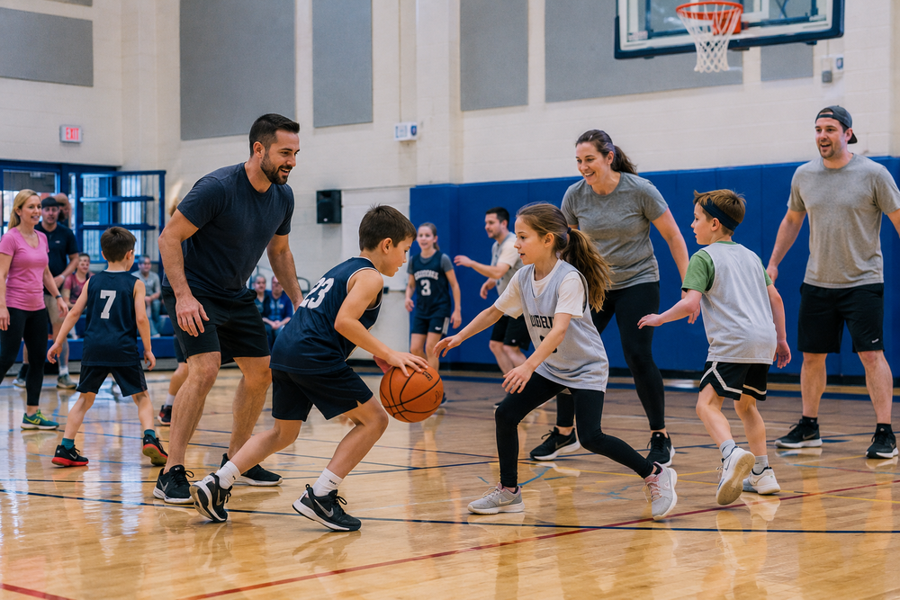 Basketball - Families with Youth 11 & Under